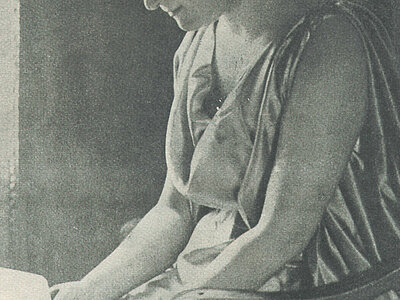 A-F1-00012, Porträt von Lily Braun, 1902. Rechte vorbehalten - freier Zugang.