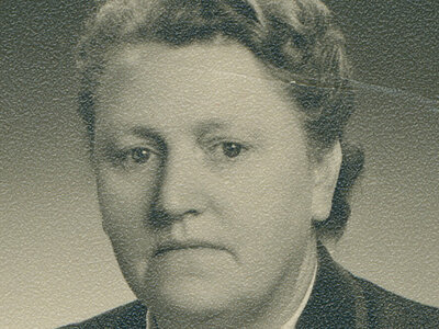 AddF-F-NLP11-0005 Passfoto Elisabeth Selberts, ca. 1939-1940. Rechte vorbehalten, freier Zugang.